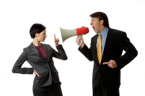 istock Business Man Yelling At Woman 172757151