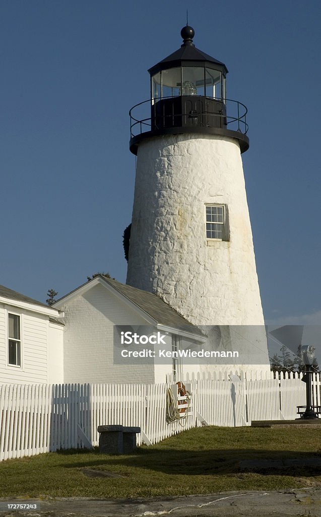 Farol de Pemaquid - Foto de stock de Característica arquitetônica royalty-free