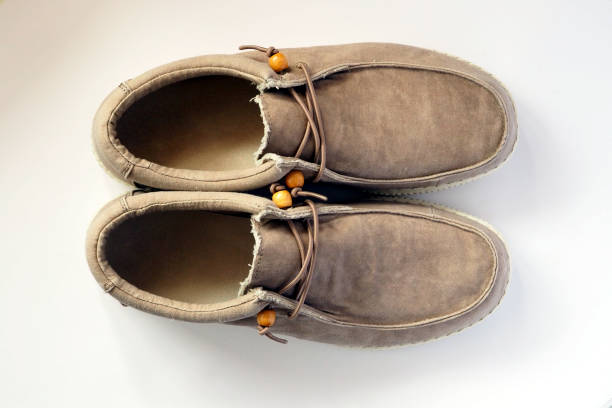 istock Beige Summer Shoes for Men 1727581602