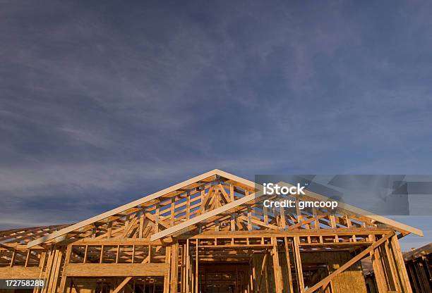 Nuova Costruzione Casa - Fotografie stock e altre immagini di Affari - Affari, Ambientazione esterna, Architettura