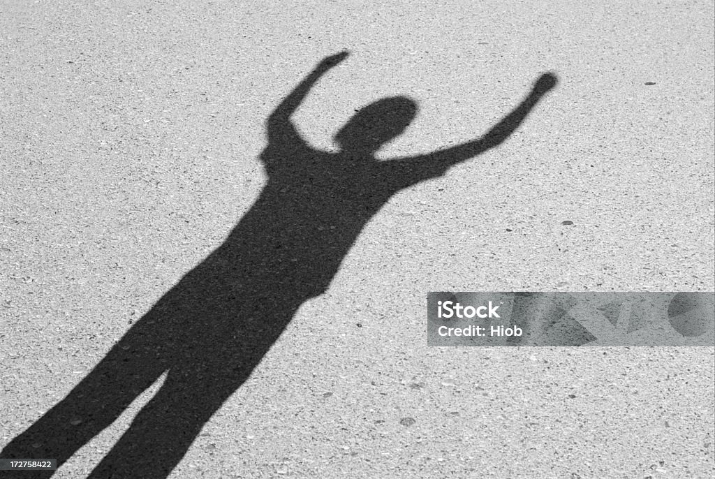 shadow - Lizenzfrei Connect the Dots - englische Redewendung Stock-Foto