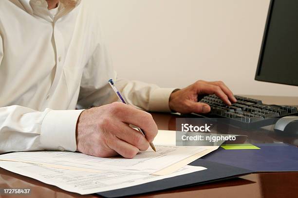 Office Stock Photo - Download Image Now - Adult, Brown, Business
