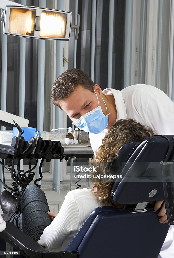 Visit at the dentist's surgery Adult Stock Photo