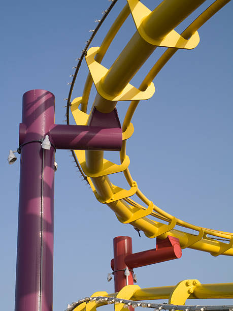 istock bright rollercoaster on the pier - santa monica 172758642