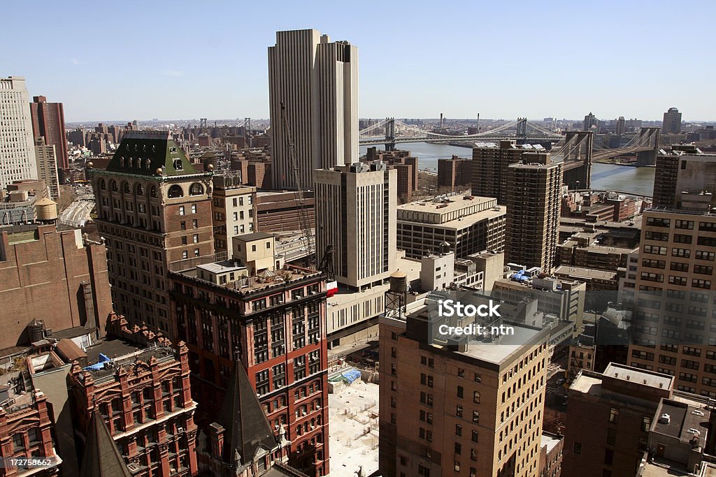 Manhattan, New York City - Foto stock royalty-free di Acciaio