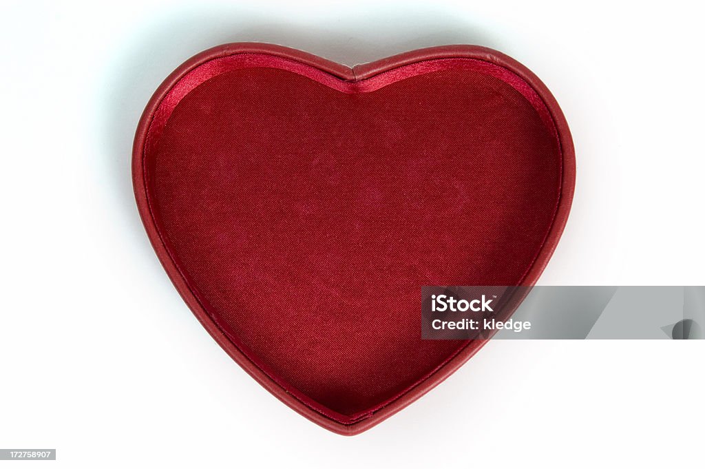 Caixa de forma de coração - Royalty-free Amor Foto de stock