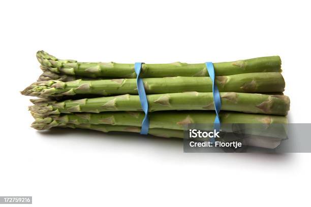Warzywa Szparag - zdjęcia stockowe i więcej obrazów Artykuły spożywcze - Artykuły spożywcze, Bez ludzi, Białe tło