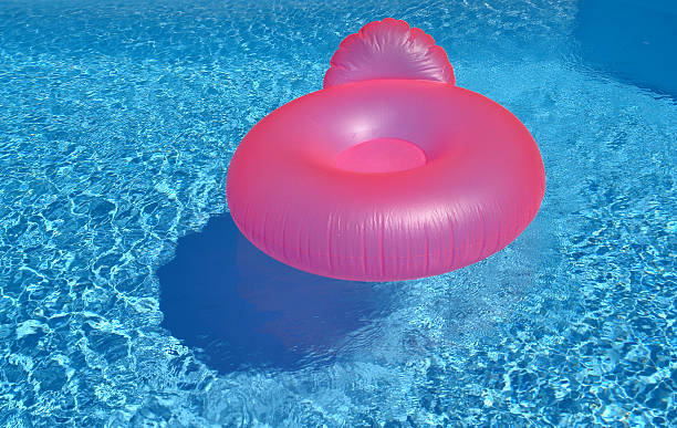 istock Chair Pool Toy floats awaiting an occupant 172759483