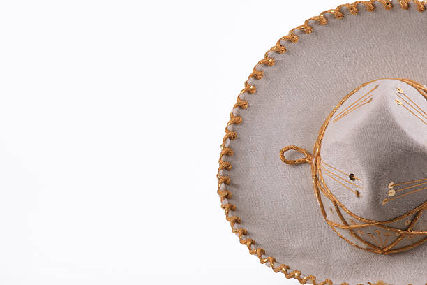 istock Mexican Sombrero Hat Isolated on White Background 172759589