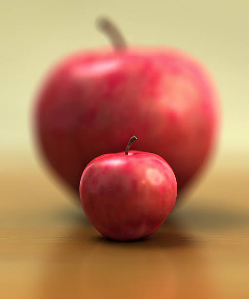 petits et grands - red delicious apple apple fruit vertical photos et images de collection