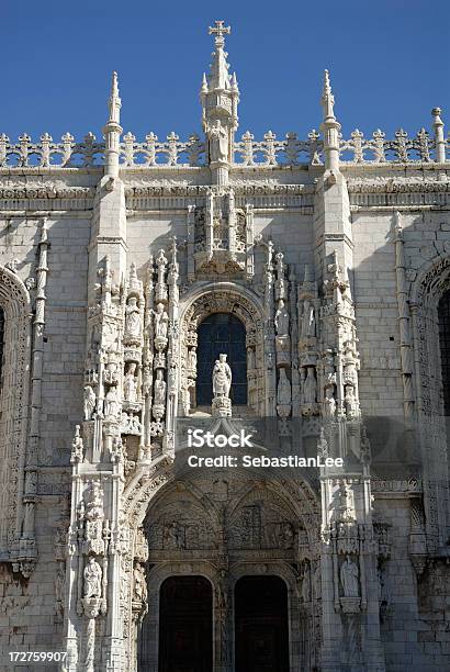 Photo libre de droit de Monastère Des Hiéronymites Lisbonne banque d'images et plus d'images libres de droit de Architecture - Architecture, Belém - Lisbonne, Capitales internationales