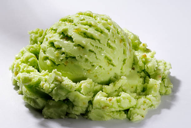 istock Pistachio ice cream Ball 172760026