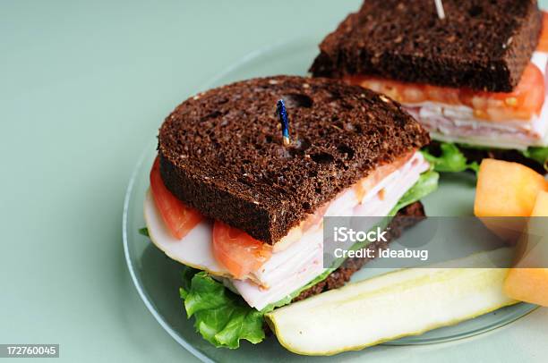 Panino Foresta Nera - Fotografie stock e altre immagini di Alimentazione sana - Alimentazione sana, Cantalupo, Carne di tacchino