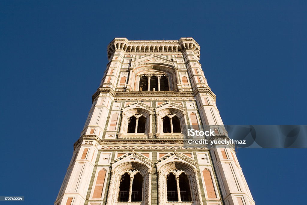 Giotto's Bell Tower - Florence, Italy Ancient Stock Photo