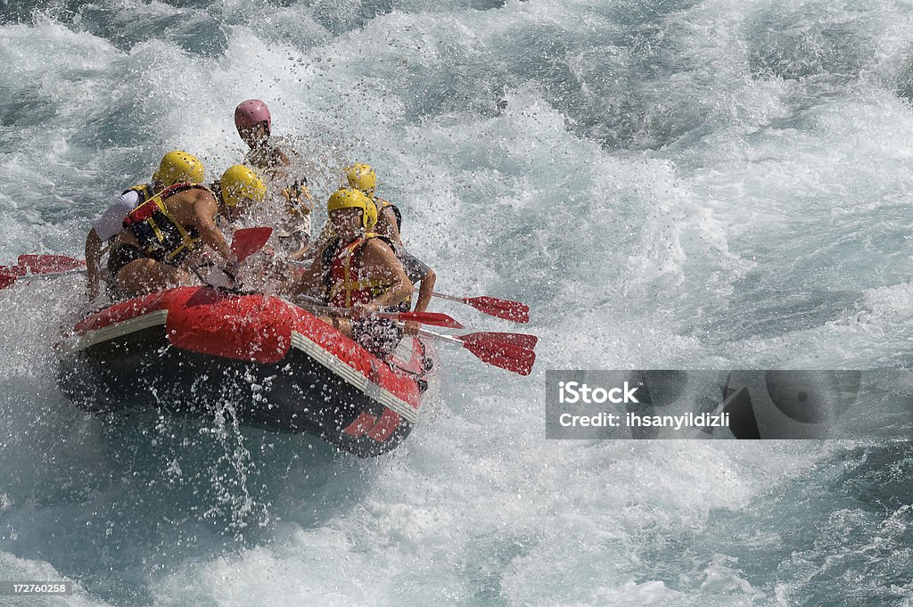 In zattera acqua bianca - Foto stock royalty-free di Rafting