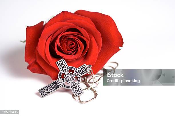 Rose Und Cross Stockfoto und mehr Bilder von Blume - Blume, Christentum, Dating