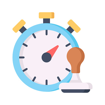 Ethernet Timestamp Vector Timestamp Vector Design Isolated On White Background Stock Illustration ...