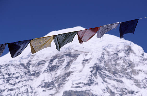 istock Prayer flags blowing in the wind 172761160