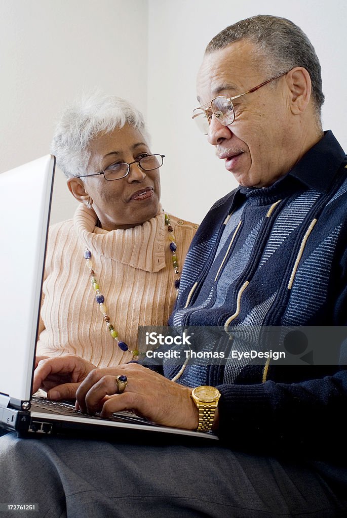 Casal Idoso série - Royalty-free Afro-americano Foto de stock