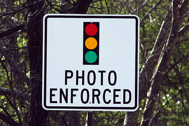 Traffic Signal Photo Enforced Sign