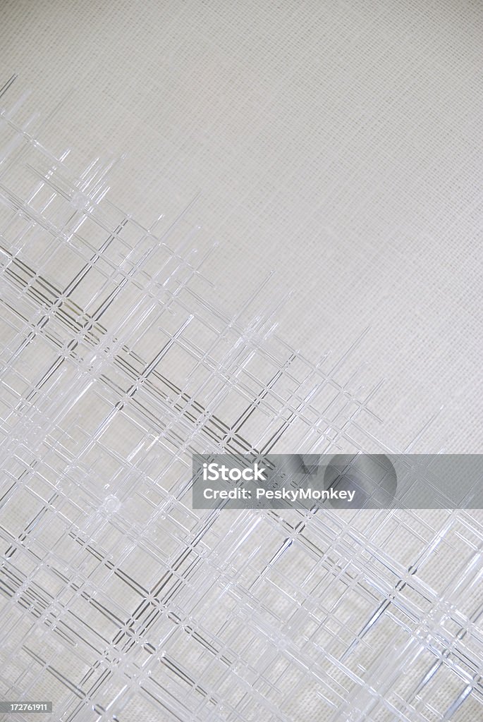 Multi-layered Multi-Textured Background With Copy Space "Interesting modern high-gloss texture floating above plain canvas backdrop, shot with an eye for copy space in the clean corner" Abstract Stock Photo