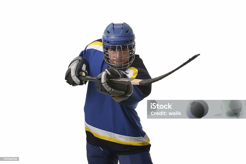Hockey player More ice hockey shots - check my lightbox. Cut Out Stock Photo