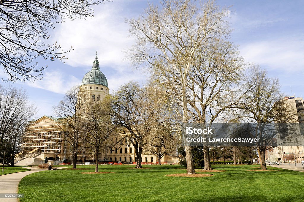 Topeka, Kansas State Capitol - Photo de Kansas libre de droits