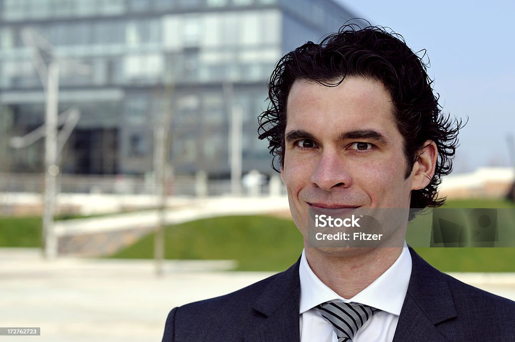 business man outdoors business man outdoors... Adult Stock Photo