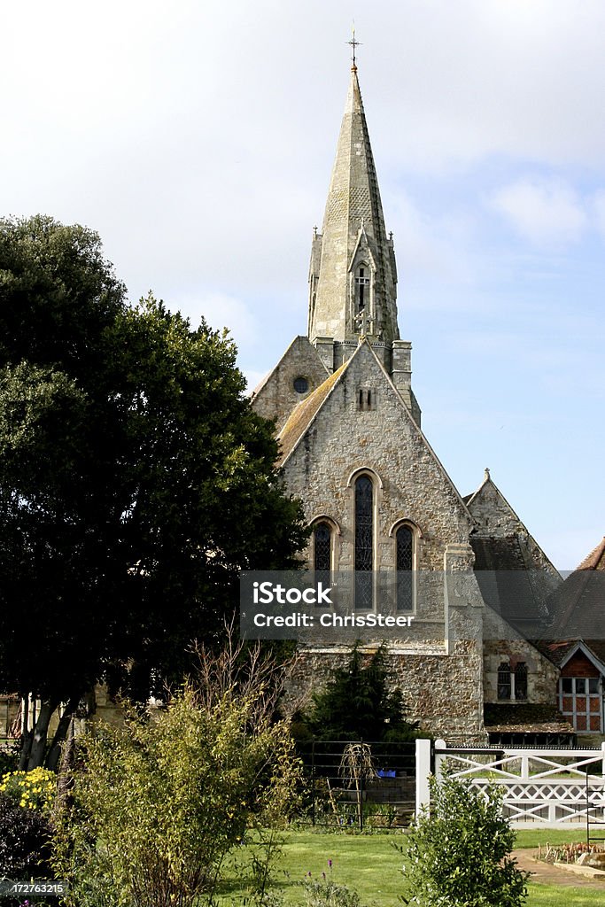 Igreja histórico na Ilha de Wight - Royalty-free Destino de Viagem Foto de stock