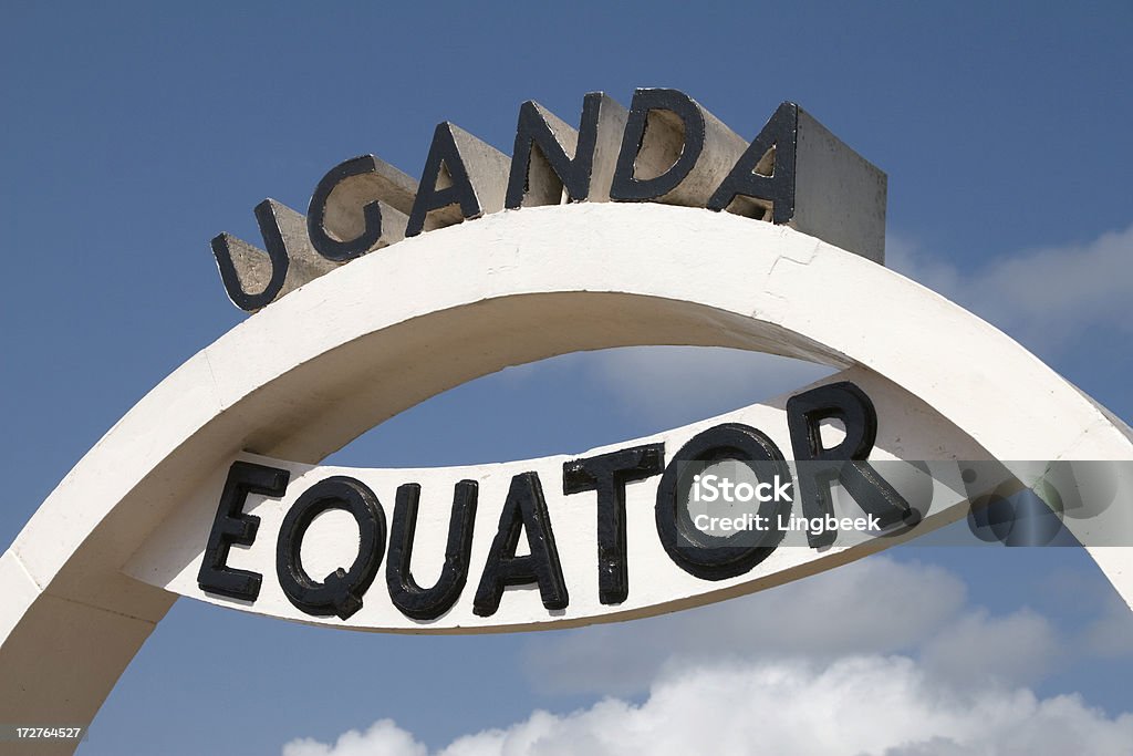 Äquator in Uganda - Lizenzfrei Uganda Stock-Foto