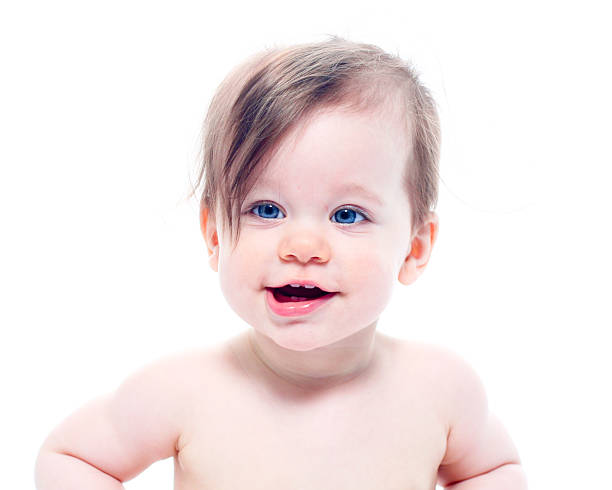 istock Happy baby isolated on white 172764932