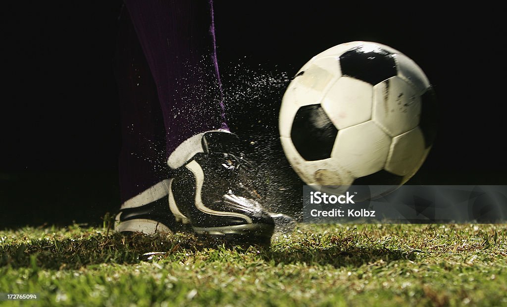 Utilisé de Football - Photo de Aspiration libre de droits