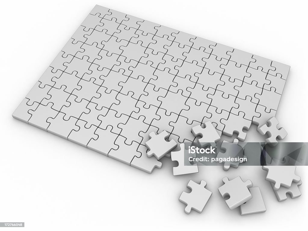 Blanc puzzle - Photo de Espace blanc libre de droits