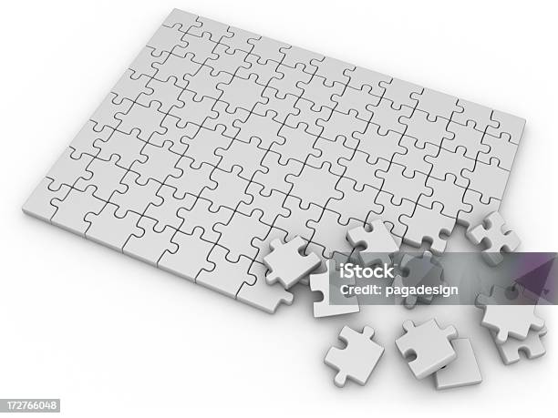 Photo libre de droit de Blanc Puzzle banque d'images et plus d'images libres de droit de Espace blanc - Espace blanc, Horizontal, Jeu