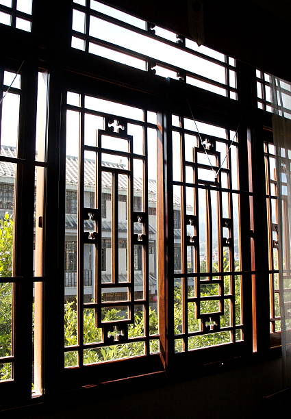 istock Typical Wooden Window Decorations In China 172766097