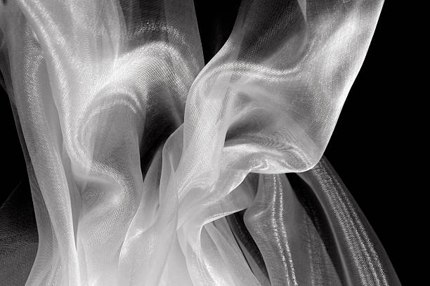 istock Desaturated Smoky Fabric Abstract Background 172766363