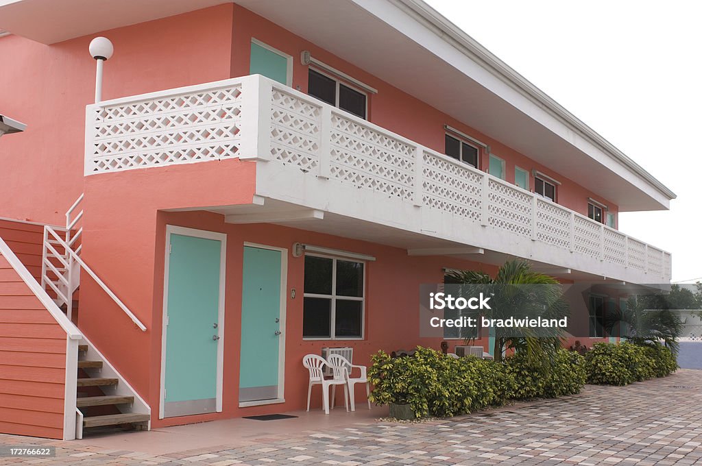 Sub tropischen Farben - Lizenzfrei Motel Stock-Foto