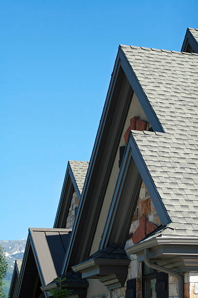 istock roof with peaks 172766943