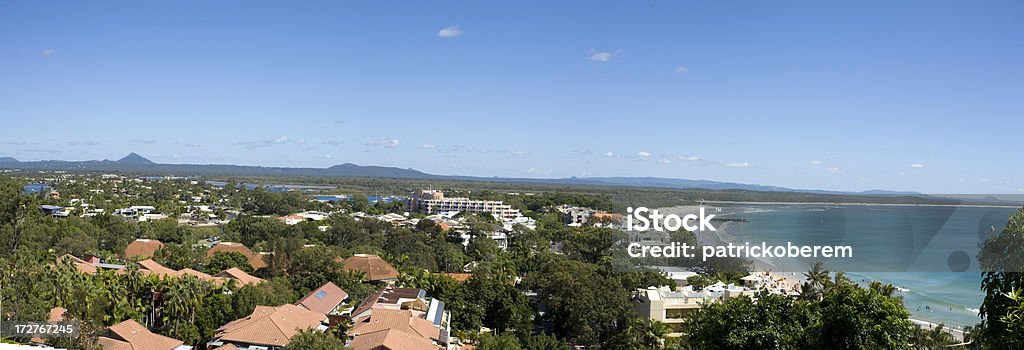 Noosa Panorama of Noosa or Noosa Heads as it is known on Google Earth. Noosa is a premier travel destination on the Sunshine Coast, Queensland, Australia.  Australia Stock Photo