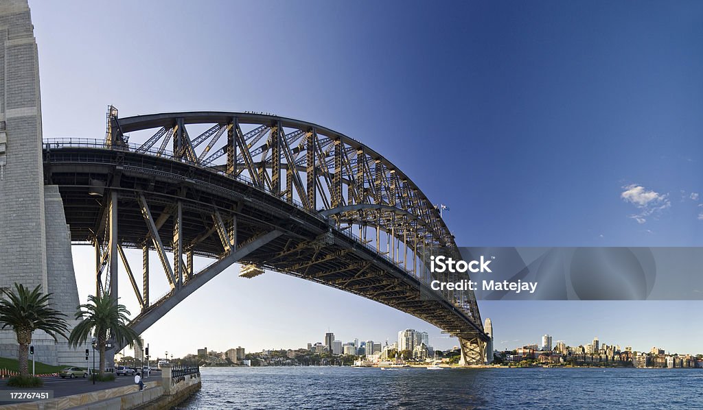 Sydney Harbour-Bridge-Panorama - Lizenzfrei Australien Stock-Foto