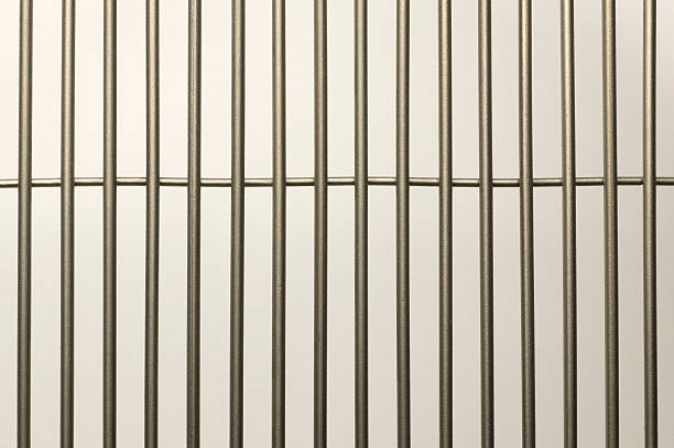 Metal Bars stock photo