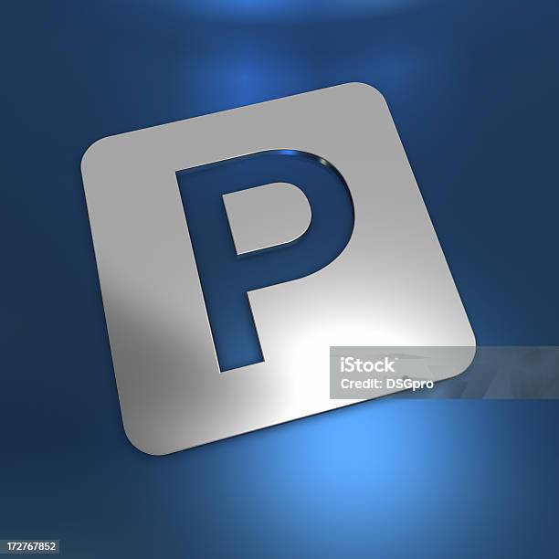 추상적임 주차 알파벳 P에 대한 스톡 사진 및 기타 이미지 - 알파벳 P, 3차원 형태, 주차장