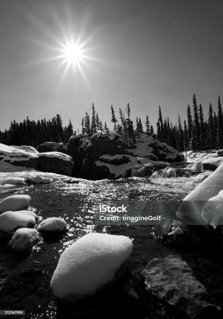 Icy rio - Foto de stock de Alberta royalty-free