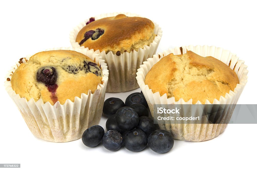 Bollos de arándanos - Foto de stock de Al horno libre de derechos