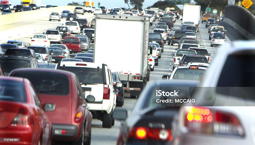 traffic (#35 of series) A traffic jam on a California freeway. (For a great traffic jam photo in Los Angeles California type in 11994853 in the search.) Traffic Stock Photo