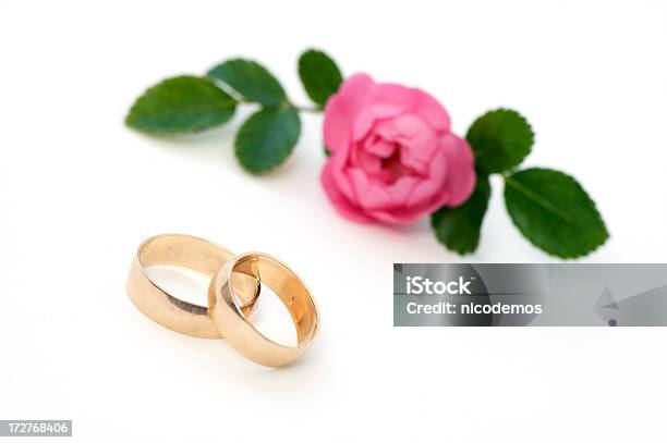 Wedding Rings Stock Photo - Download Image Now - Celebration Event, Color Image, Copy Space