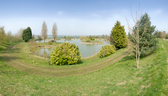 Twyford fishing lake in the vale of evesham country park