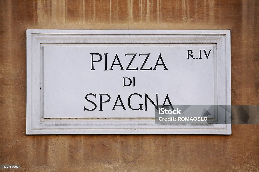 A Piazza di Spagna de mármore - Foto de stock de Abstrato royalty-free