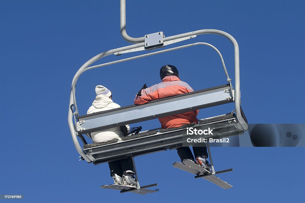 Ski lift - Lizenzfrei Ausrüstung und Geräte Stock-Foto