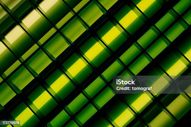 Green Neon Lights Stock Photo - Download Image Now - Abstract, Arts Culture and Entertainment, Black Color